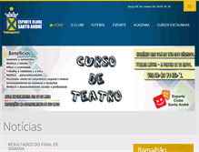 Tablet Screenshot of ecsantoandre.com.br